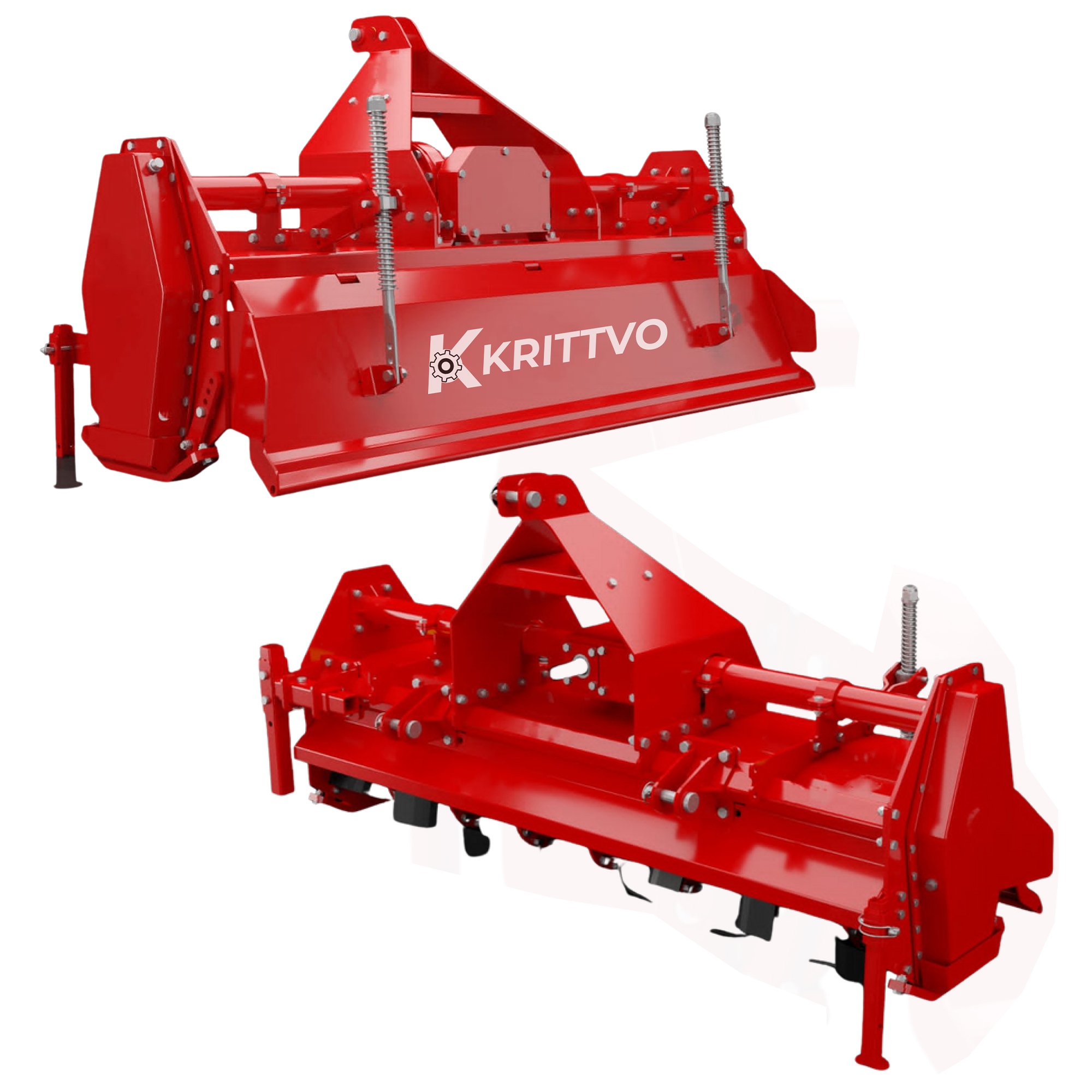 KRITTVO ROTARY TILLERS are heavy-duty, PTO-driven rotary tillers engineered for fast, uniform soil preparation with long-lasting performance in demanding field conditions.
