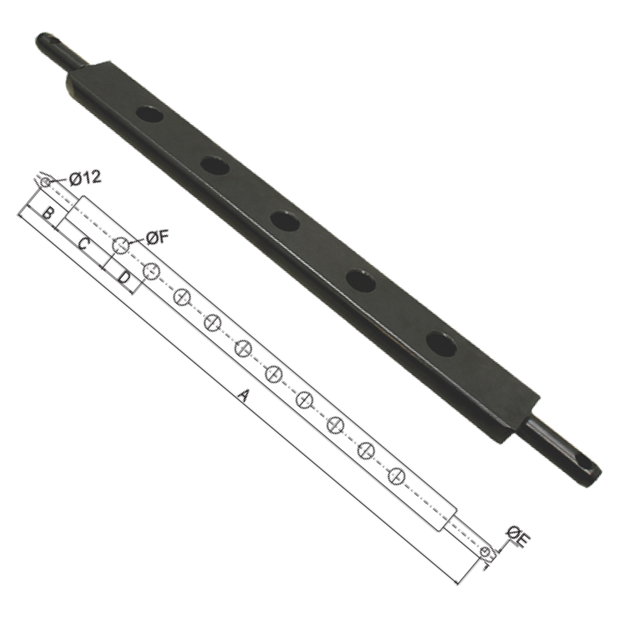 THREE POINT LINKAGE DRAWBAR