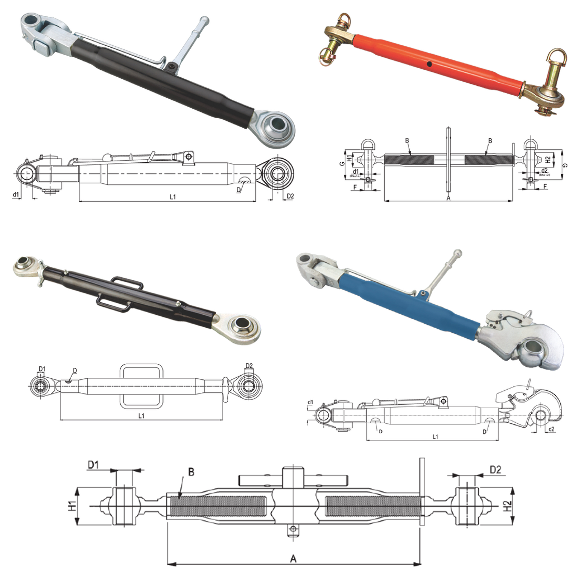 THREE POINT LINKAGE TOP LINK